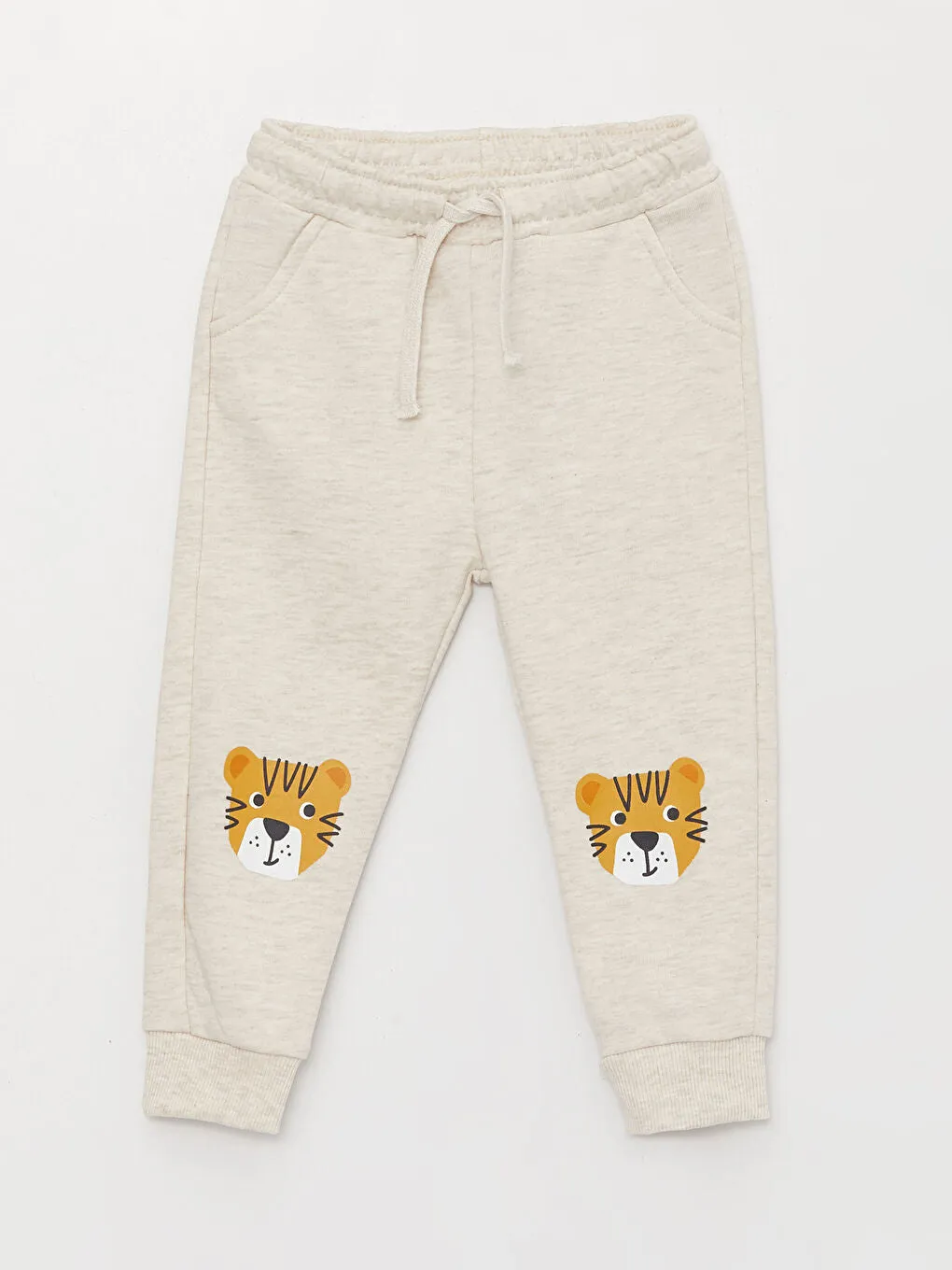 Printed Baby Boy Jogger Tracksuit Bottom With Elastic Waist