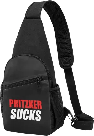 Pritzker Sucks Chest Pack Leisure Shoulder Crossbody Chest Bag