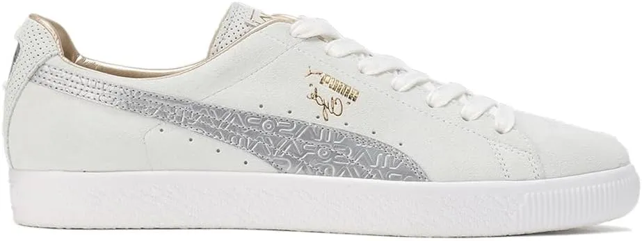 PUMA Mens Clyde Mij Sorayama Lace Up Sneakers Shoes Casual - Off White - Size 10.5 M, 39449701