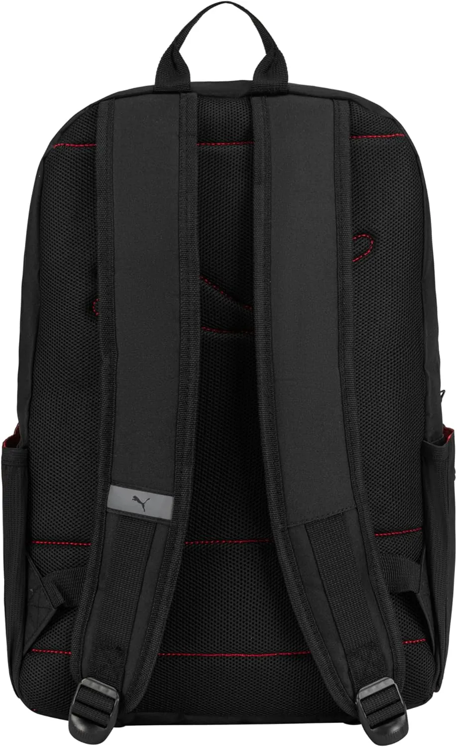 PUMA Unisex Kid's Rally Backpack, Black/Metallic Silver, Large