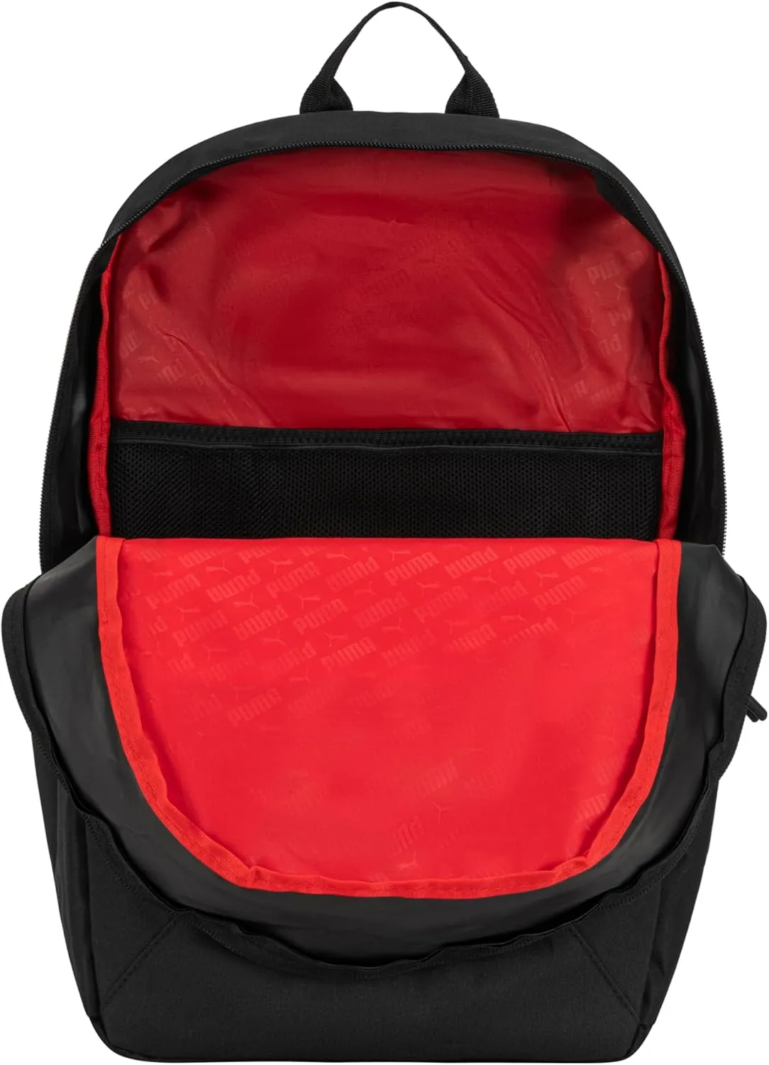 PUMA Unisex Kid's Rally Backpack, Black/Metallic Silver, Large