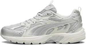 PUMA Women's Milenio Tech Shoes, Cool Light Vapor Gray-Silver, 9.5