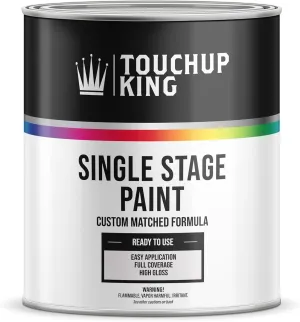 Quart Size Single Stage Paint Made for Citibank 19089 FLAT SILVER METALLIC