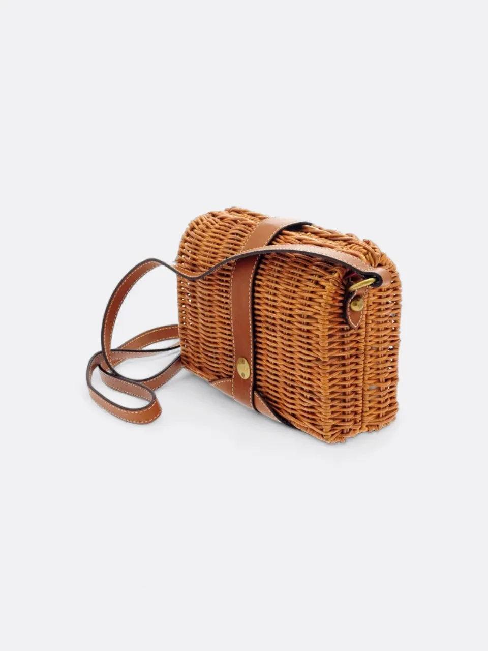 Rattan Crossbody Bag