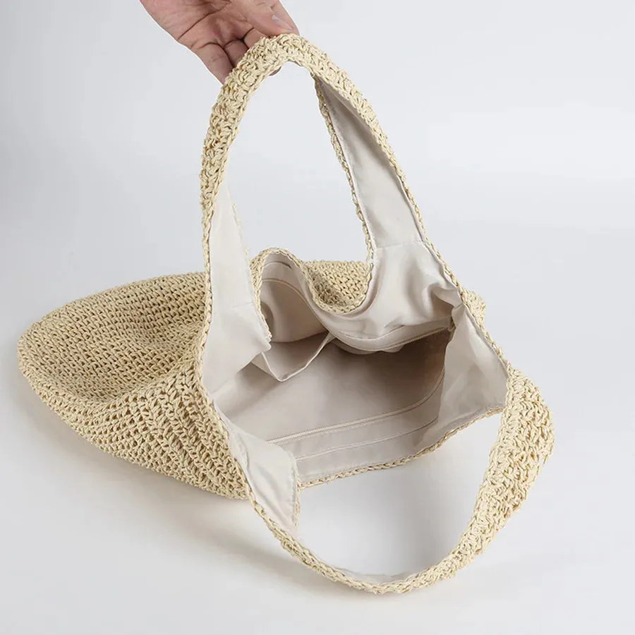 Rattan Tote Bag