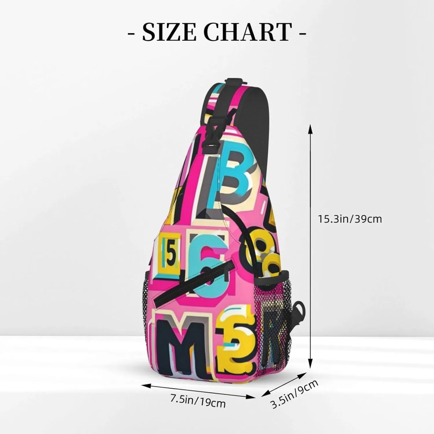Refreshing Mint Leaves Crossbody Bags Cross Chest Bag Adjustable Sling Backpack for Women Men