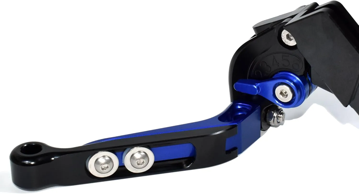 Retractable Foldable Brake Lever Clutch Lever for MV Agusta Brutale 1000 RR/RS/Rush 2020-2021, CNC Aluminum Alloy Made (Blue)