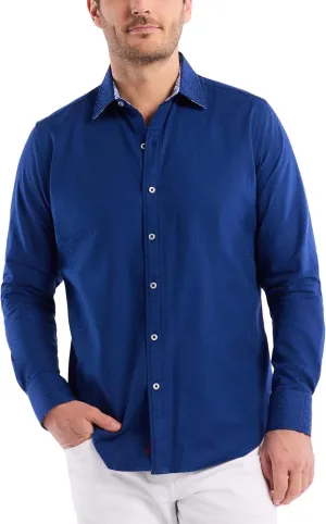 Robert Graham Men’s Windsor Long-Sleeve Shirt, Button-Up Shirt for Men