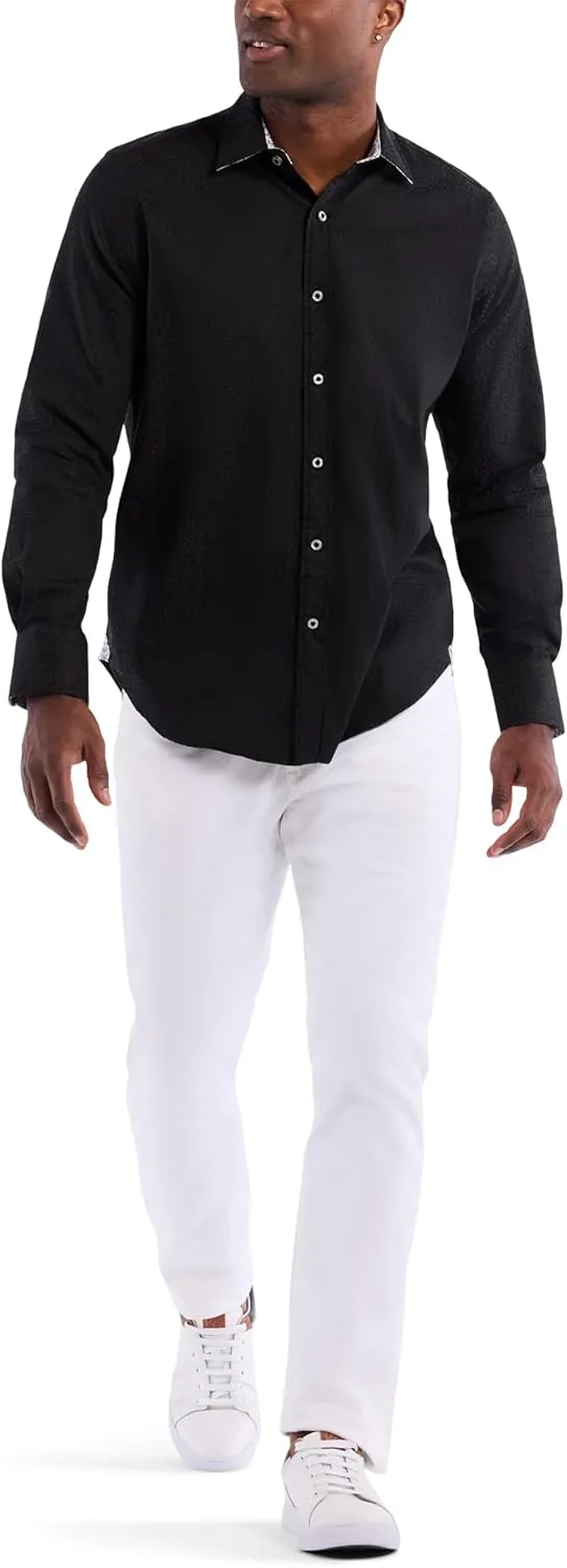 Robert Graham Men’s Windsor Long-Sleeve Shirt, Button-Up Shirt for Men