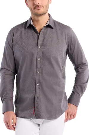 Robert Graham Men’s Windsor Long-Sleeve Shirt, Button-Up Shirt for Men