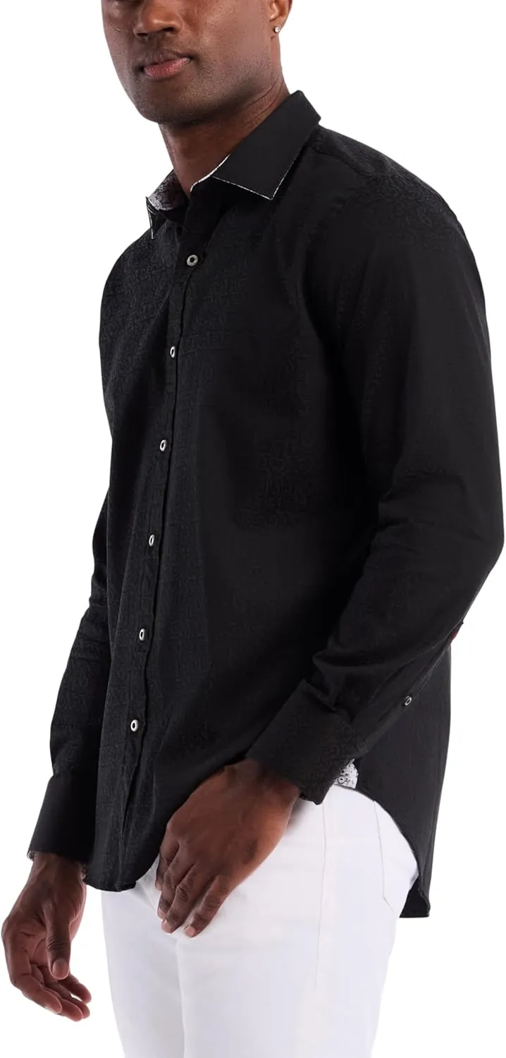 Robert Graham Men’s Windsor Long-Sleeve Shirt, Button-Up Shirt for Men