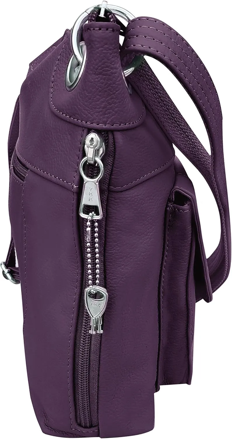 Roma Leathers Crossbody Bag
