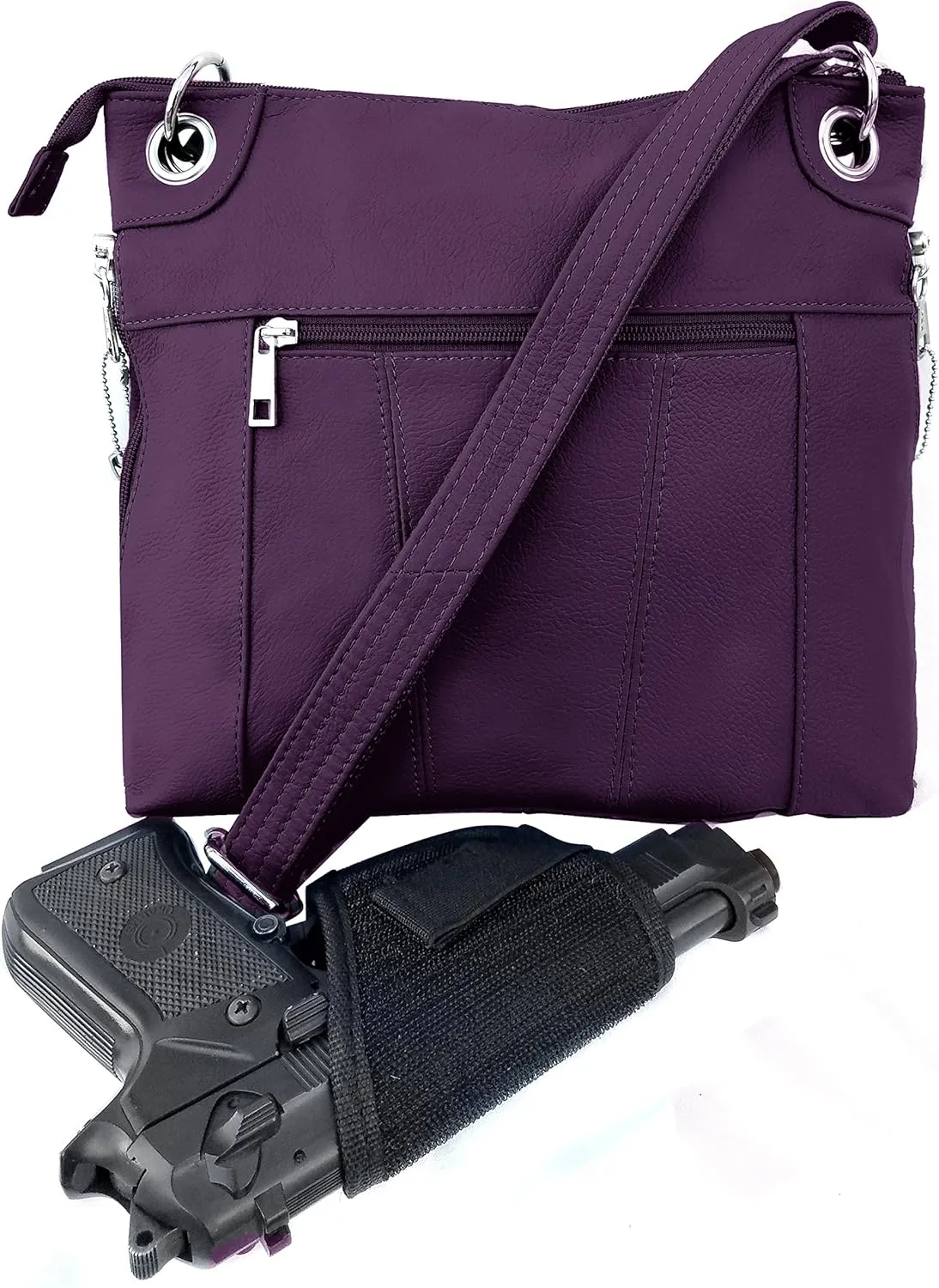 Roma Leathers Crossbody Bag