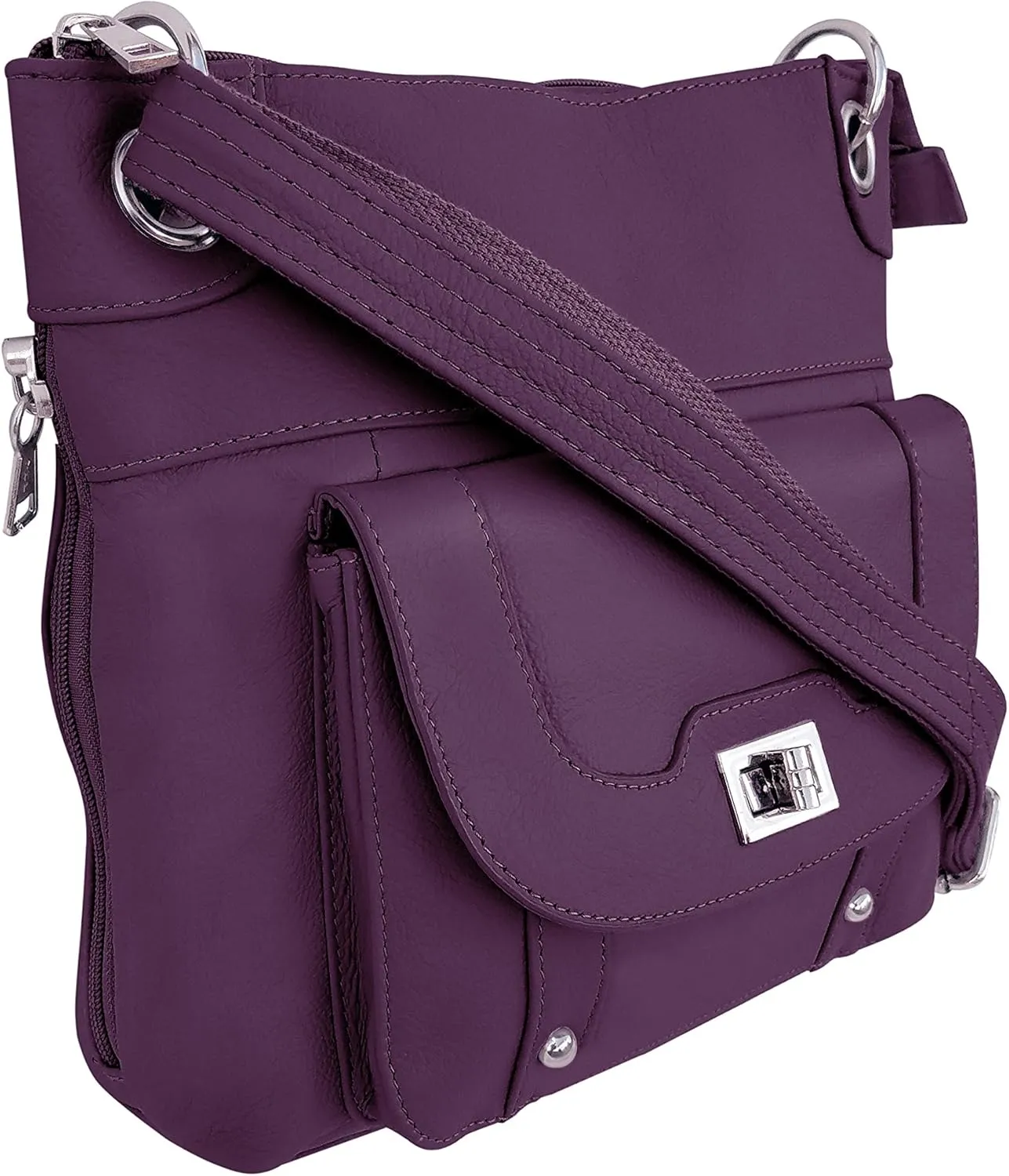 Roma Leathers Crossbody Bag