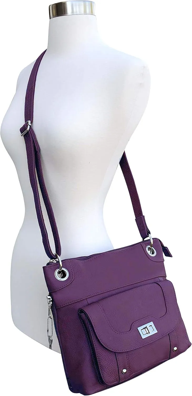 Roma Leathers Crossbody Bag