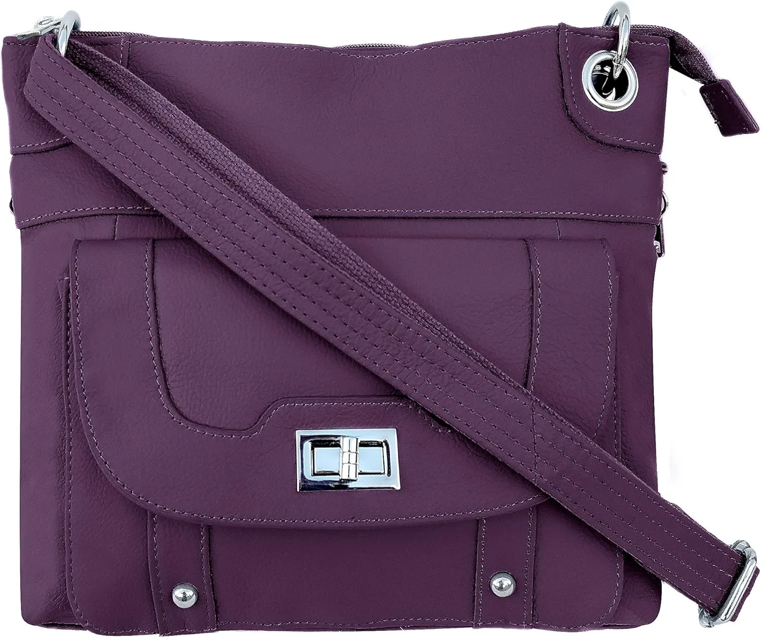 Roma Leathers Crossbody Bag
