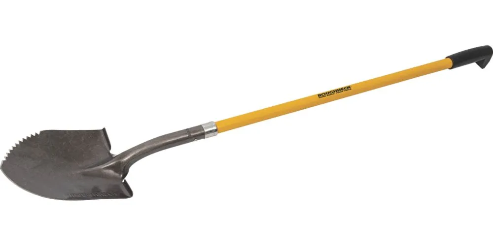 Roughneck  Round Head Long-Handled Digging Shovel
