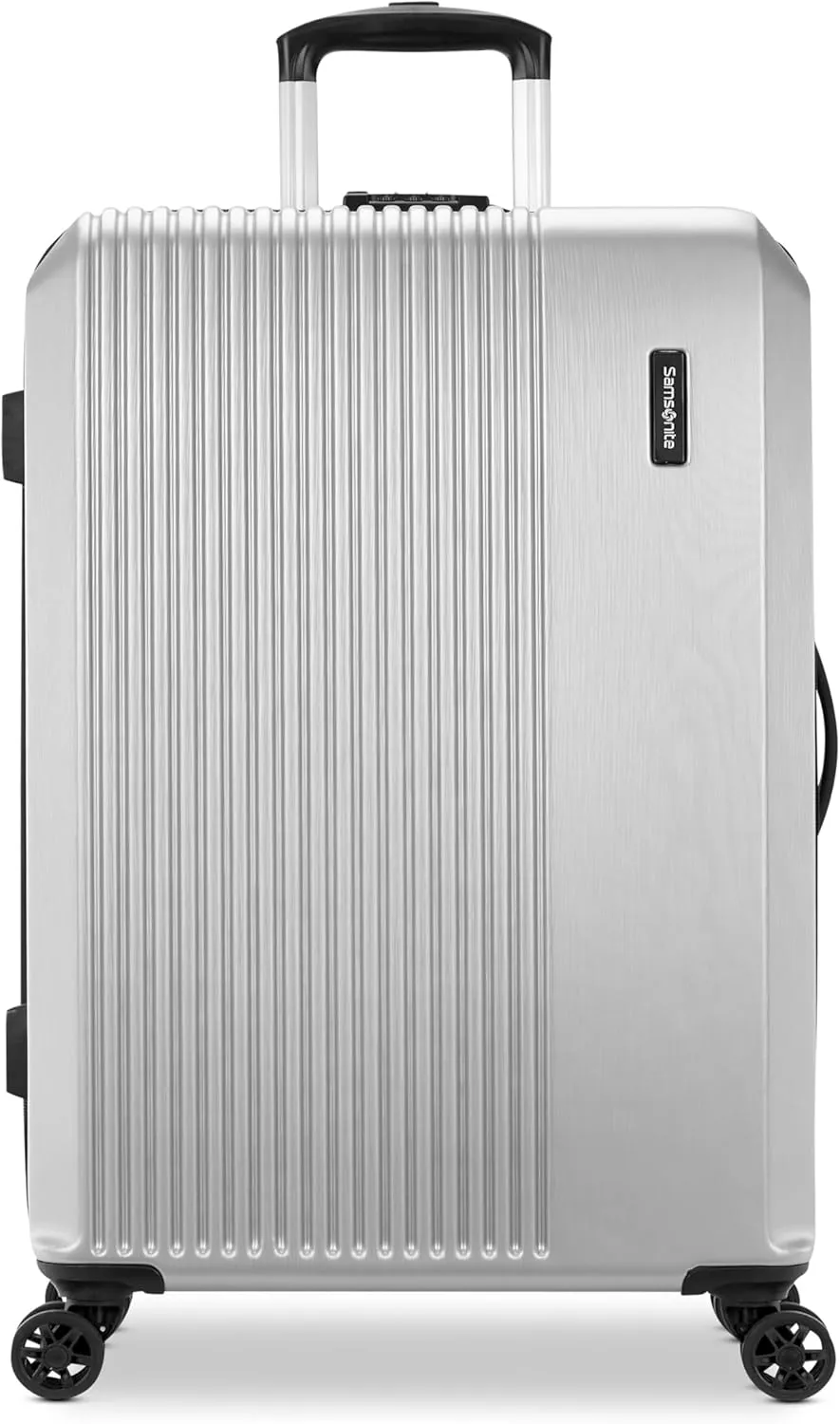 Samsonite Alliance SE Hardside Luggage with Spinner Wheels, Lightweight, 3PC SET (CO/MED/LG) SPINNER, SILVER