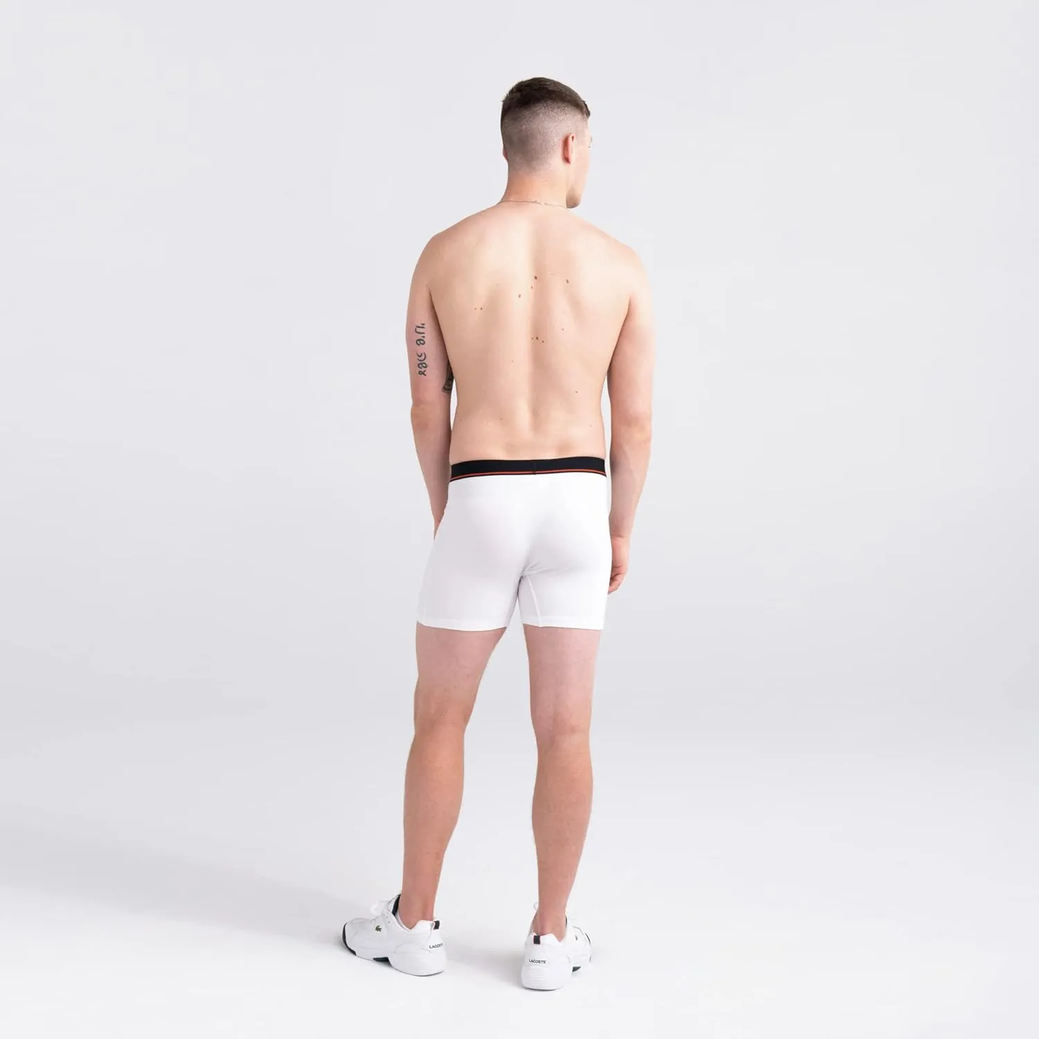 SAXX Underwear Co. Men's Underwear with Pouch Non-Stop Stretch Cotton Boxer Brief Fly 5Pk