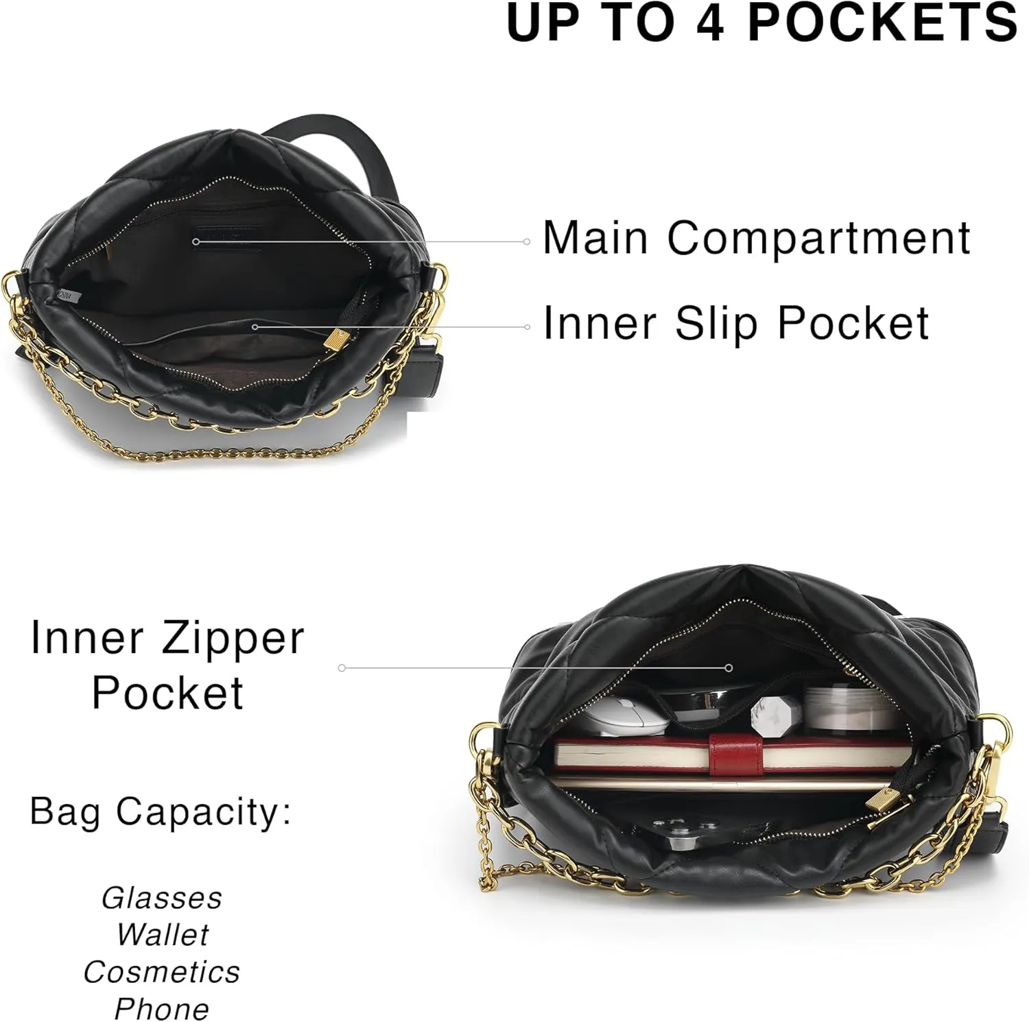 Scarleton Crossbody Bags for Women, Purses for Women, Lightweight Shoulder Bag, Casual Crossbody Bag, H2078