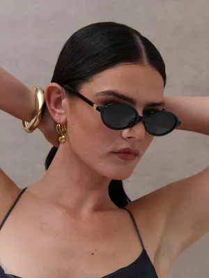 Sezane Vintage Sunglasses in Black