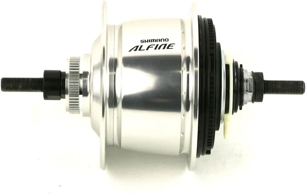 Shimano SG-S501 Alfine Disc Hub (Silver, 36H 8 Speed CenterLock Disc)