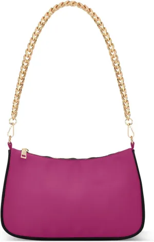 Shoulder Bag for Women Hobo Tote Handbag Gold Chain Crossbody Bag with Zipper Clutch Purse Handbags