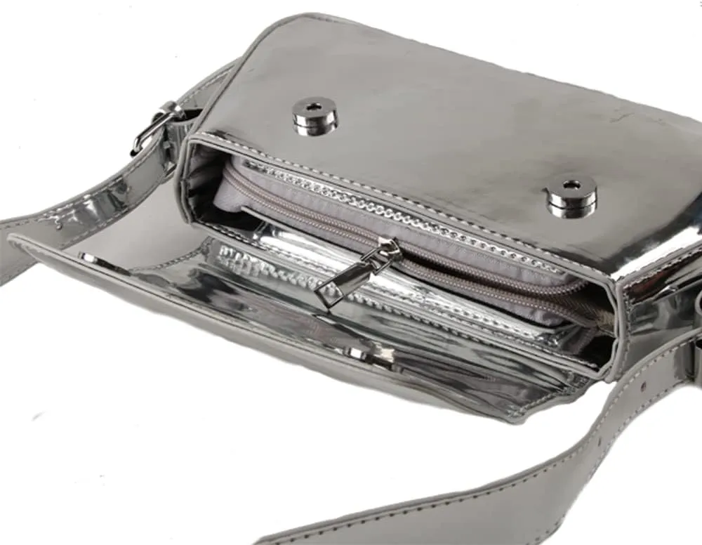 Shoulder Purses for Women Dressy Evening Bag Metallic Clutch Y2k Sparkly Hobo Crossbody Shoulder Bag Handbags