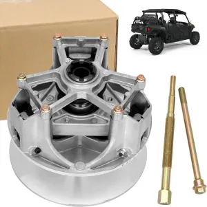 Silver Primary Clutch, Compatible with Polaris Ranger 1000 XP 2019-2021, OEM Part Number: 1323654, 1323785, 1323397, New Performance Primary Clutch with Pullers