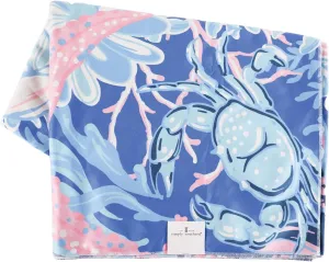 Simply Southern Reef 40" x 72" Quick Dry Beach Towel in Drawstring Bag