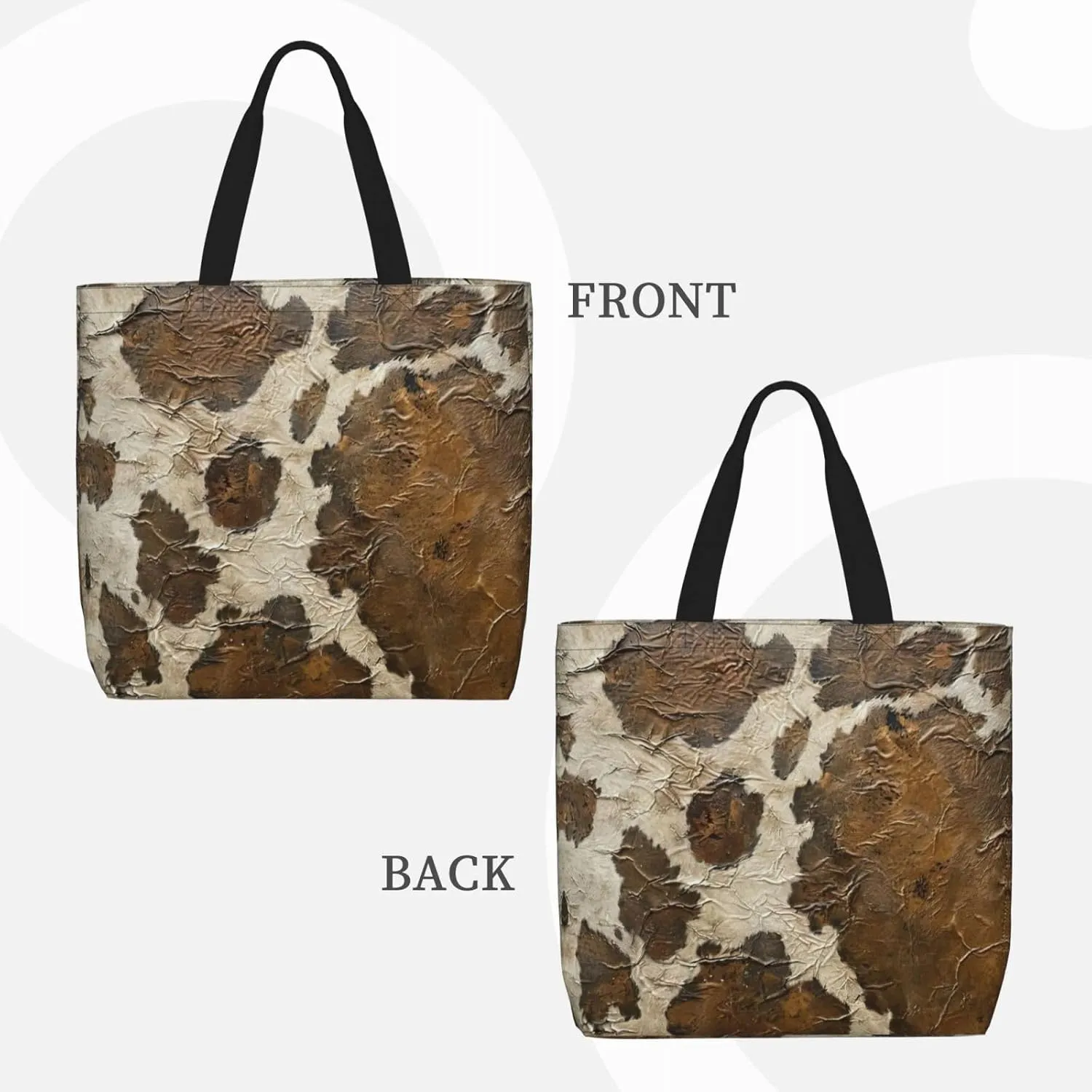 Small Rainbow Print Tote Bags Reusable Grocery Bag Shoulde Bag Handbag For Office Shopping Travel Women Casual Work