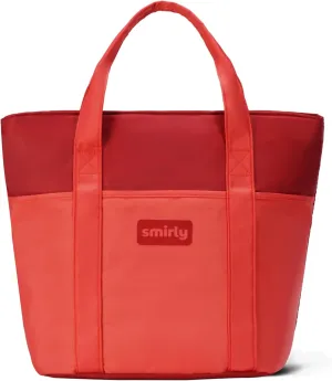SMIRLY Large Insulated Cooler Bag, Thermal Insulated Grocery Bags, Collapsible Cooler Tote for Travel,Beach or Picnic