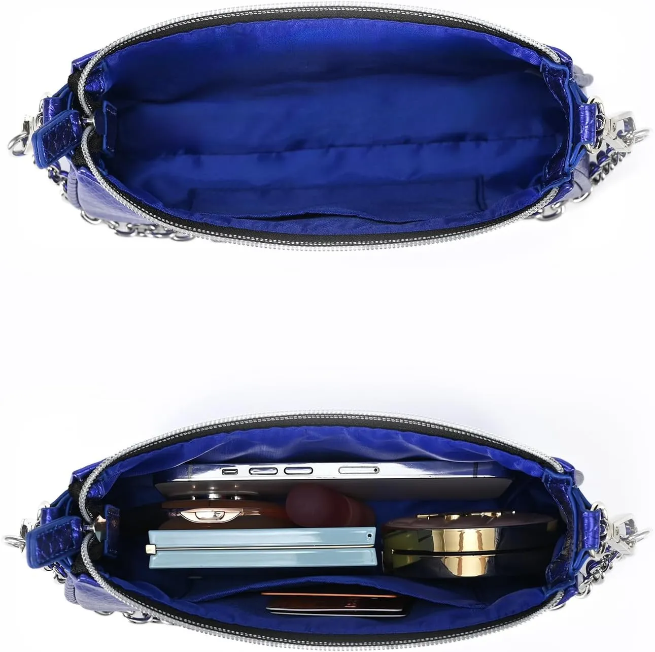 Snakeskin Shoulder Bag for Women, Small 90s Retro Clutch Purse, Mini Trendy Y2K Handbag