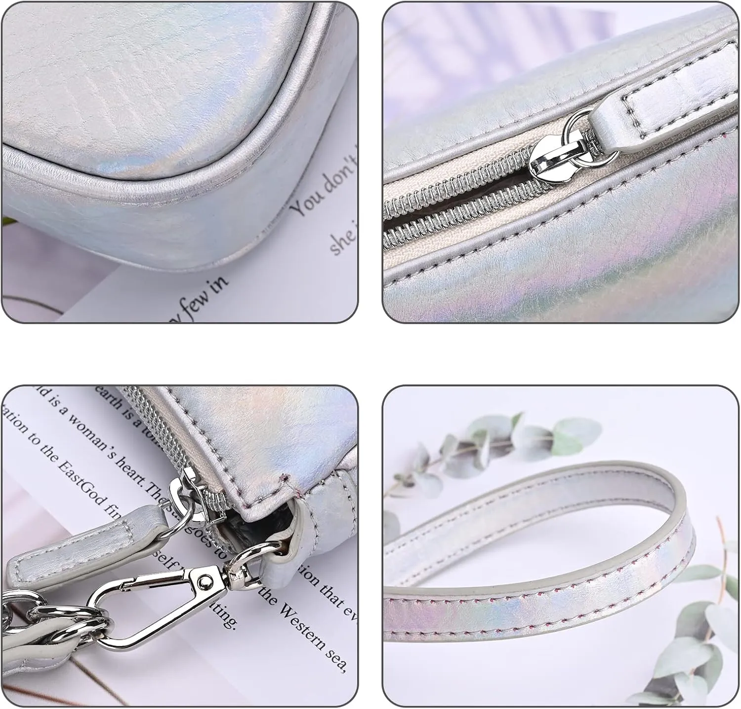 Snakeskin Shoulder Bag for Women, Small 90s Retro Clutch Purse, Mini Trendy Y2K Handbag