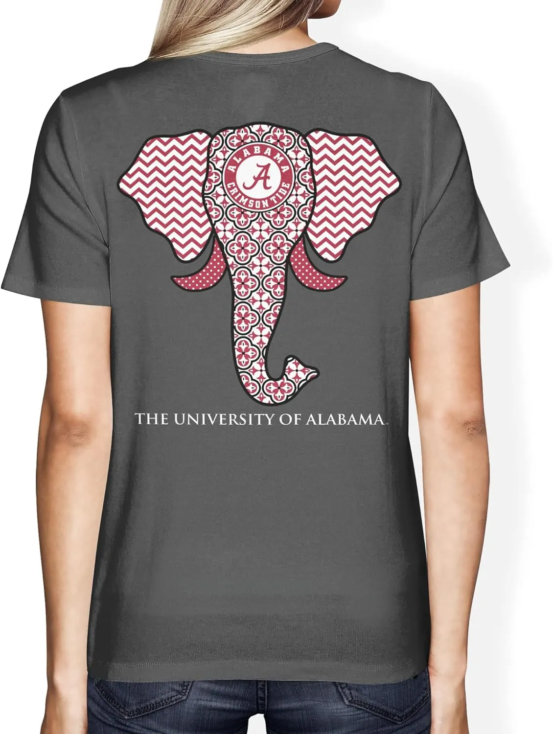 Southern Couture Alabama Crimson Tide Elephant Women's Classic Fit T-Shirt