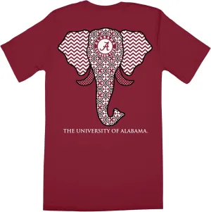 Southern Couture Alabama Crimson Tide Elephant Women's Classic Fit T-Shirt