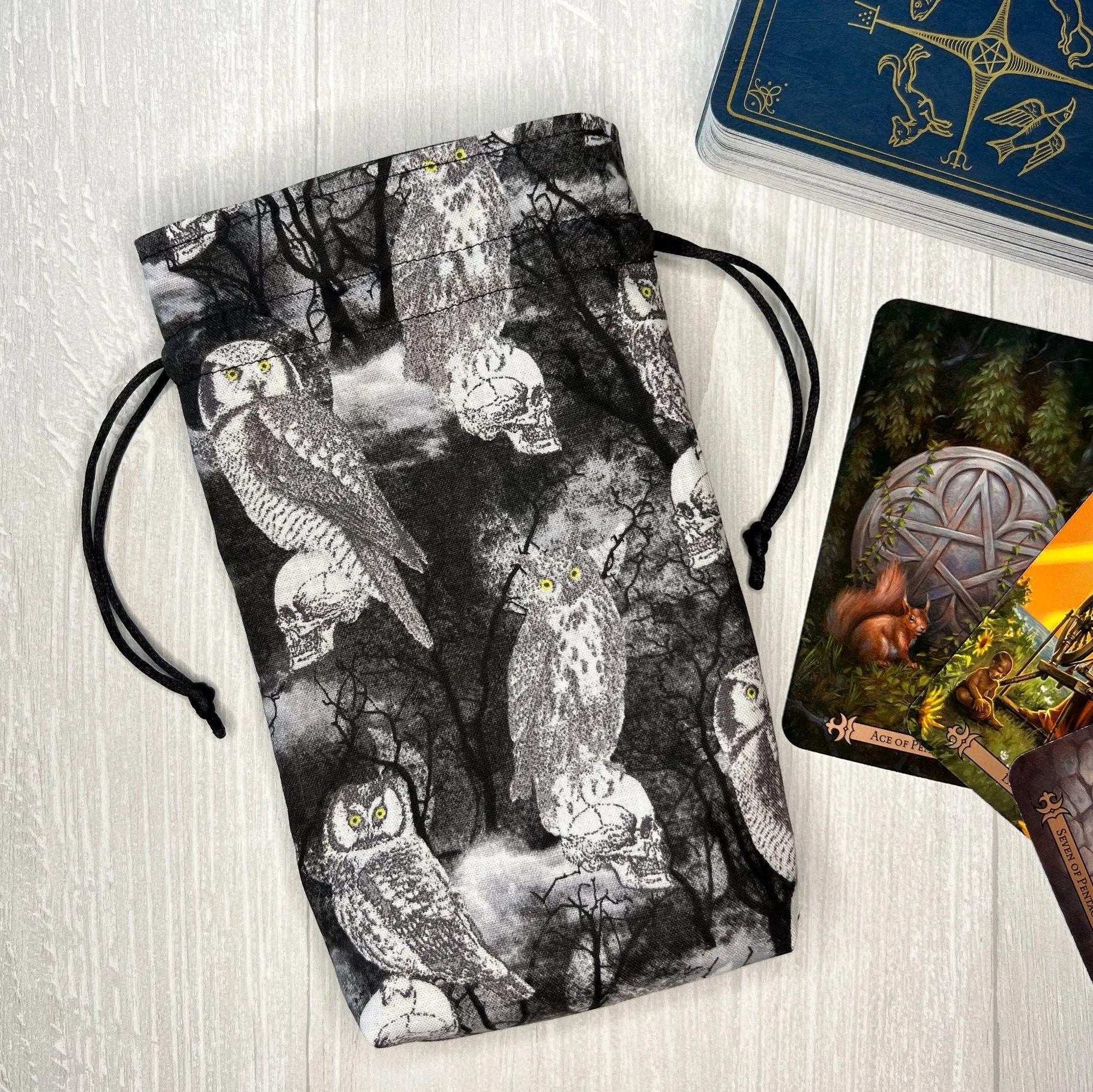 Standard Sized Owl Tarot Bag
