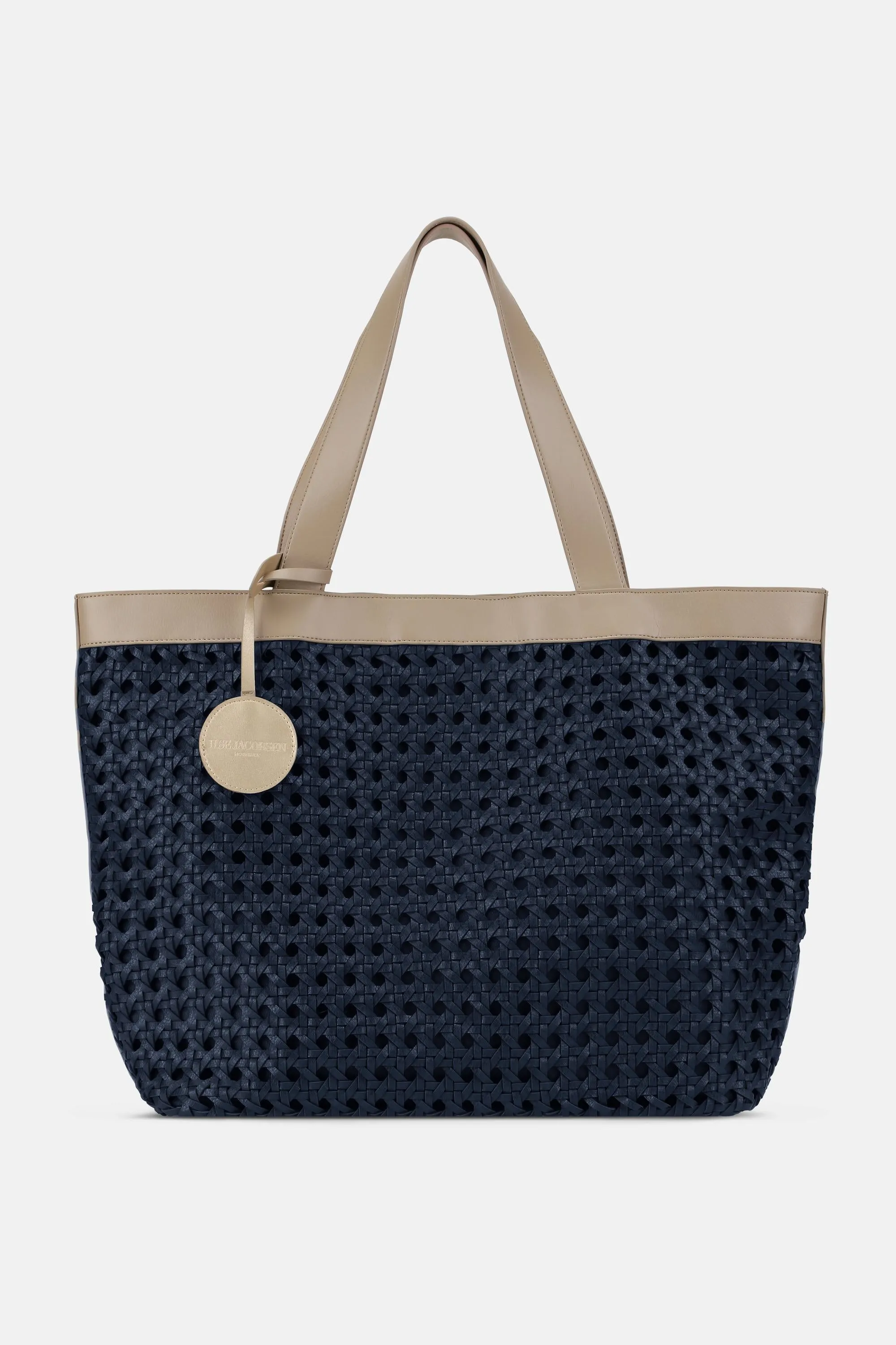 Stor Strandveske - Dark Indigo Sand Pile