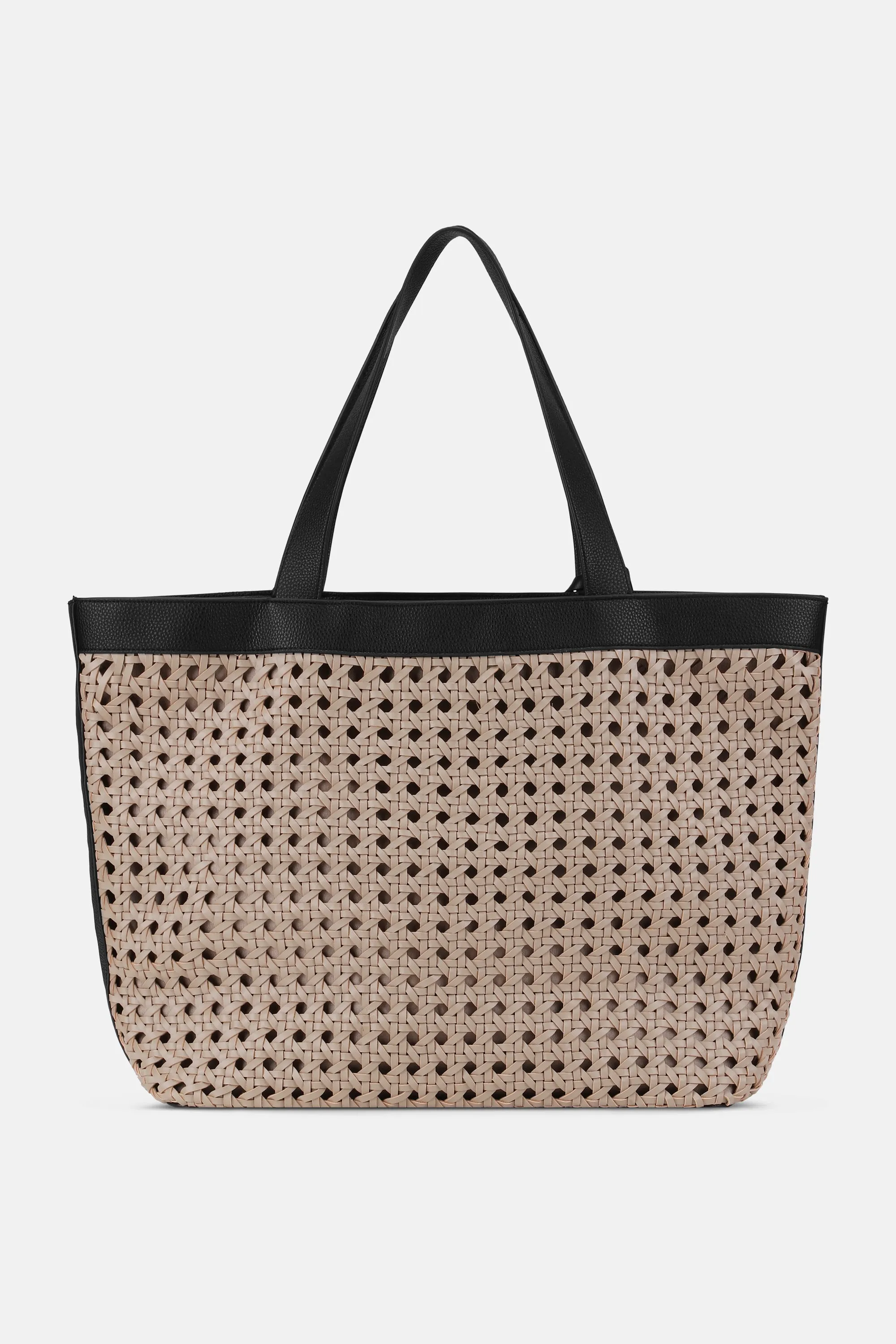 Stor Strandveske - Sand Pile Black