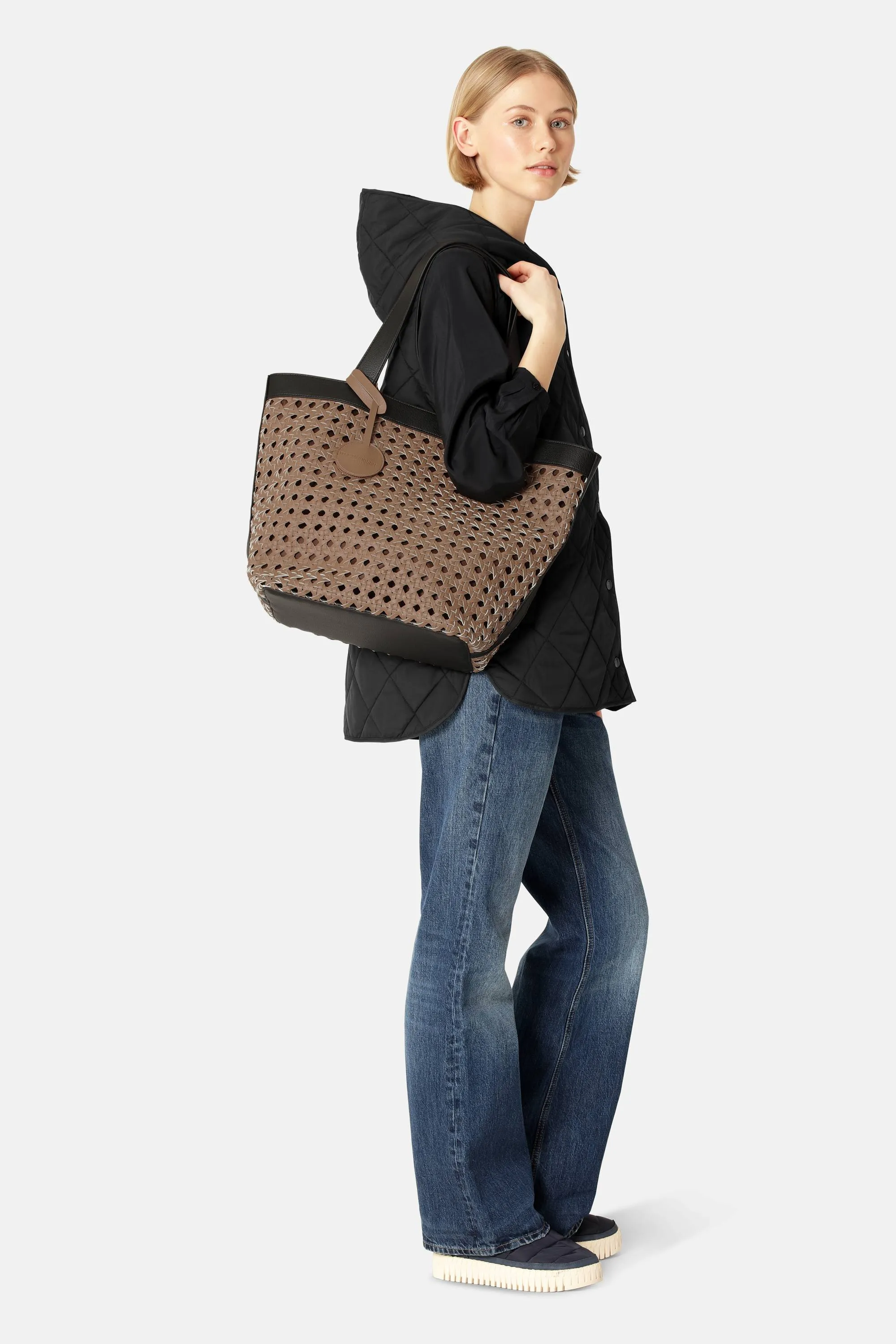 Strandveske - Mocca Black