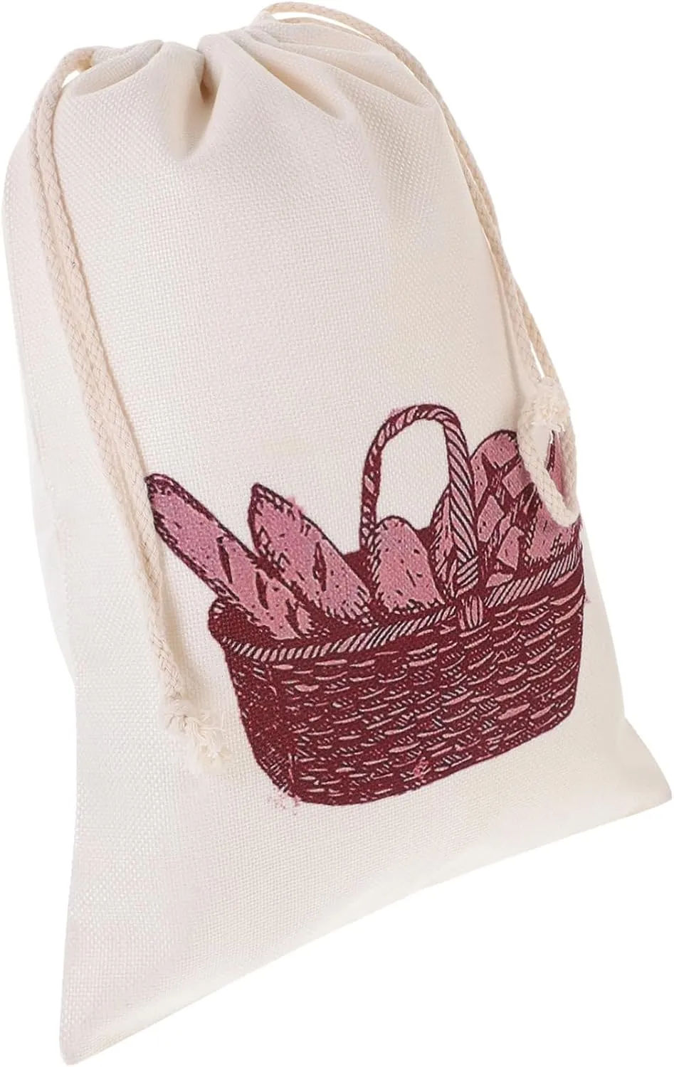 Sturdy Bread Pouch Drawstring Travel Bag Versatile Storage for Bedding Towels Family Needs