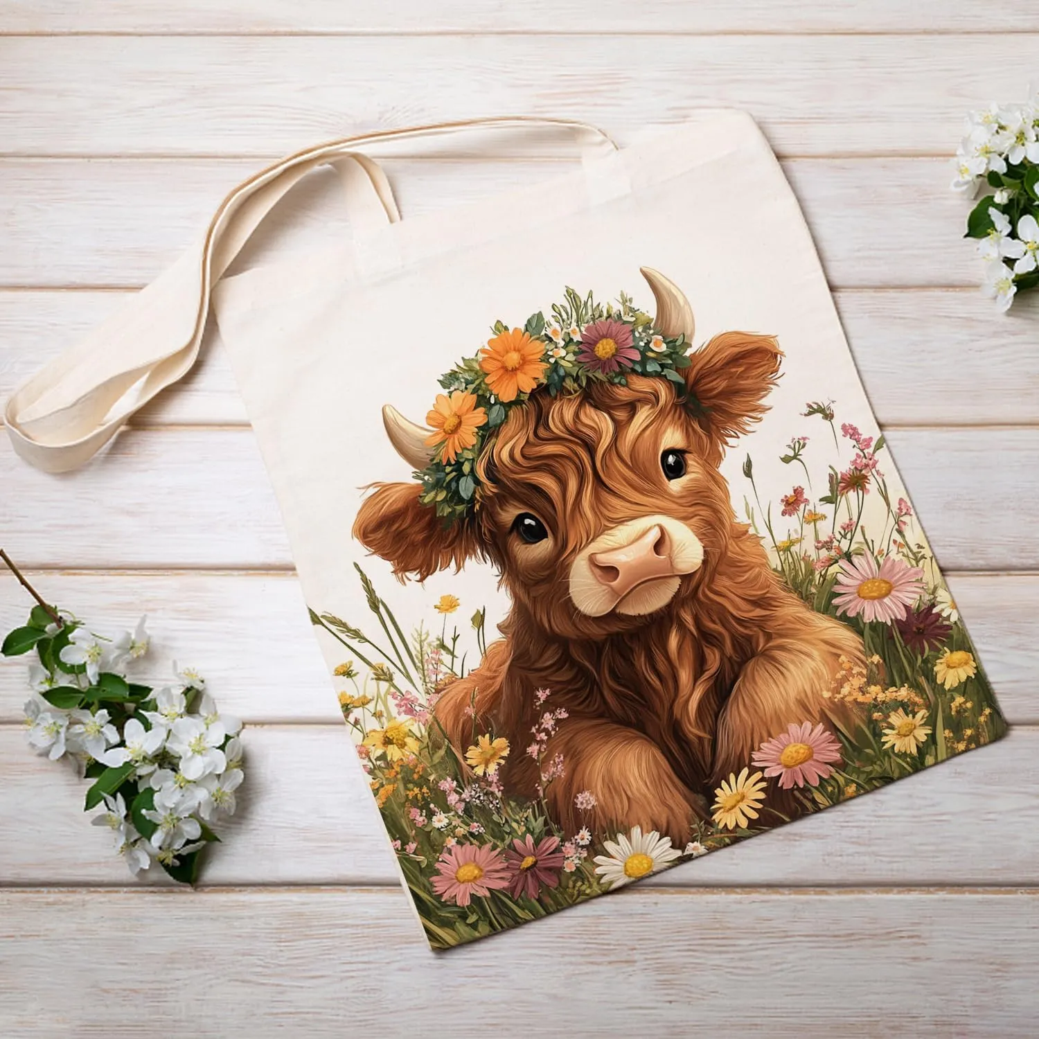 SUNFYCN Canvas Cotton Tote Bag for Women, Cat Tote Bag Reusable Grocery Bags Shopping Bags, Cute Tote Bag for Cat Lover