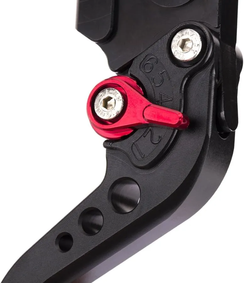SunPower Short Brake Clutch Levers CNC Adjustable Aluminum for Yamaha FZ1 FAZER 06-15,FZ8 11-15,FZ6R 09-15,FZ6 FAZER 04-10,XSR 700/900 ABS 16-17,MT-07 14-17,MT09/SR/FZ9 14-17,XJR Diversion SPL077