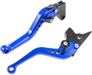 SunPower Short Levers Brake Clutch Levers CNC Adjustable Aluminum for Yamaha FZ1 FAZER 06-15,FZ8 11-15,FZ6R 09-15,FZ6 FAZER 04-10,XSR 700/900 ABS 16-17,MT-07 14-17,MT09/SR/FZ9 14-17,XJR SPL077