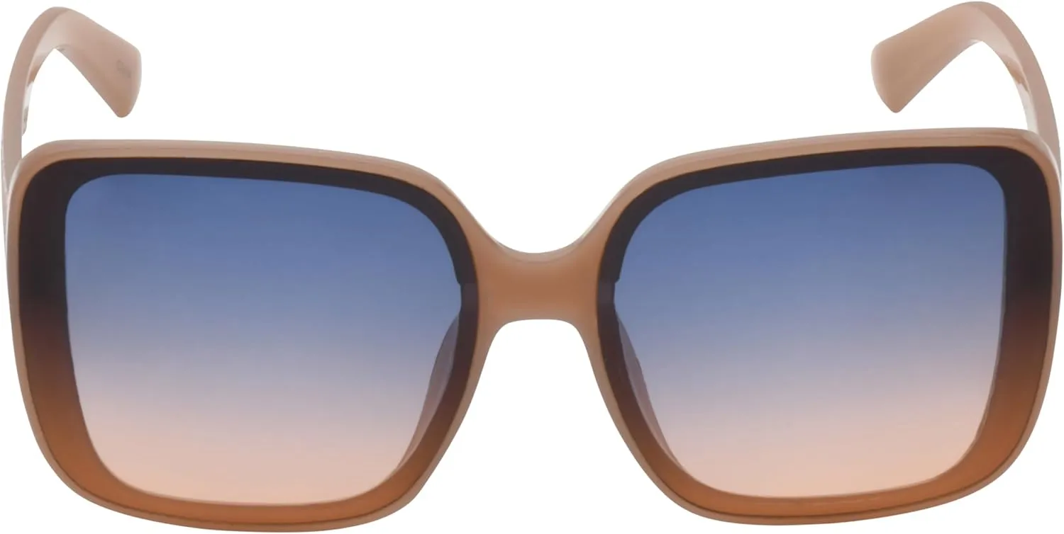 TAHARI Women's Square-Retro Oversized Sunglasses