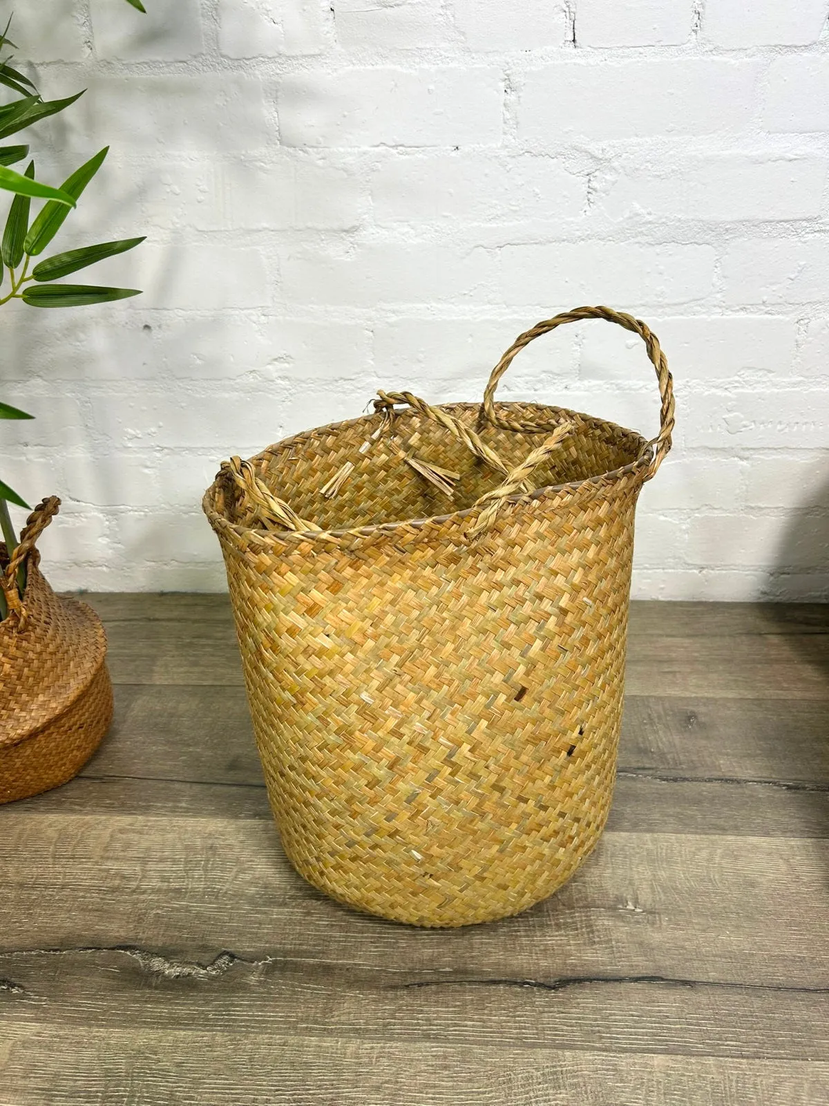 Tall Woven Basket