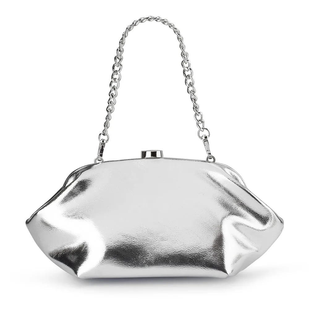 TALLY Metallic Clutch