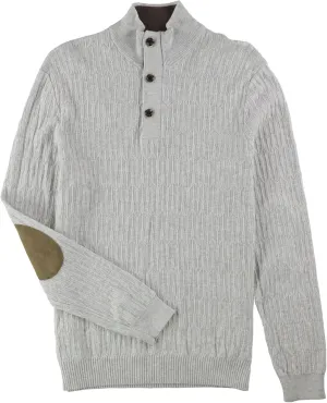 Tasso Elba Mens 3 Button Pullover Sweater