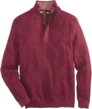 Tasso Elba Mens 3 Button Pullover Sweater