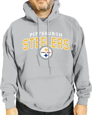 Team Fan Apparel NFL Adult Unisex Starting Fresh Ultra Soft Fleece Hooded Sweatshirt, Heathered Football Hoodie